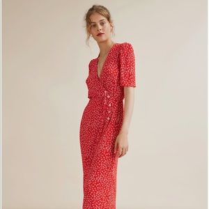 Rouge Midi Dress